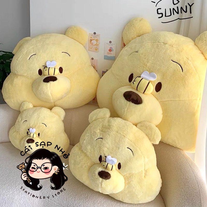 Gấu bông Pooh vàng dễ thương