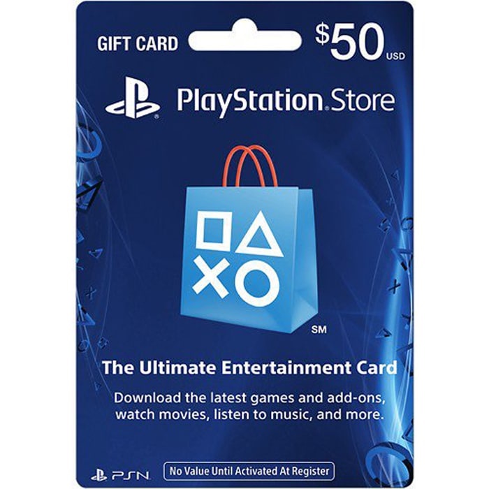 Thẻ Psn Gift Card Hệ Us