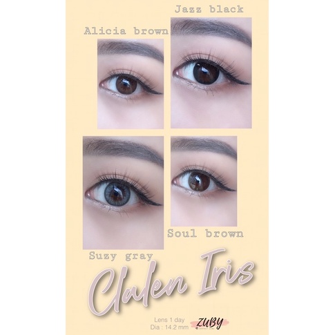 HỘP 15 ĐÔI LENS 1 NGÀY CLALEN IRIS HÀN QUỐC