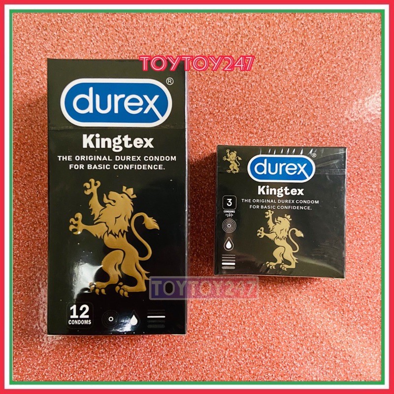 Bao cao su Durex Kingtex Size Nhỏ 49mm ôm sát