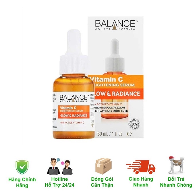 Serum Trắng Da - Mờ Thâm Balance Active Formula Vitamin C Brightening - CH.