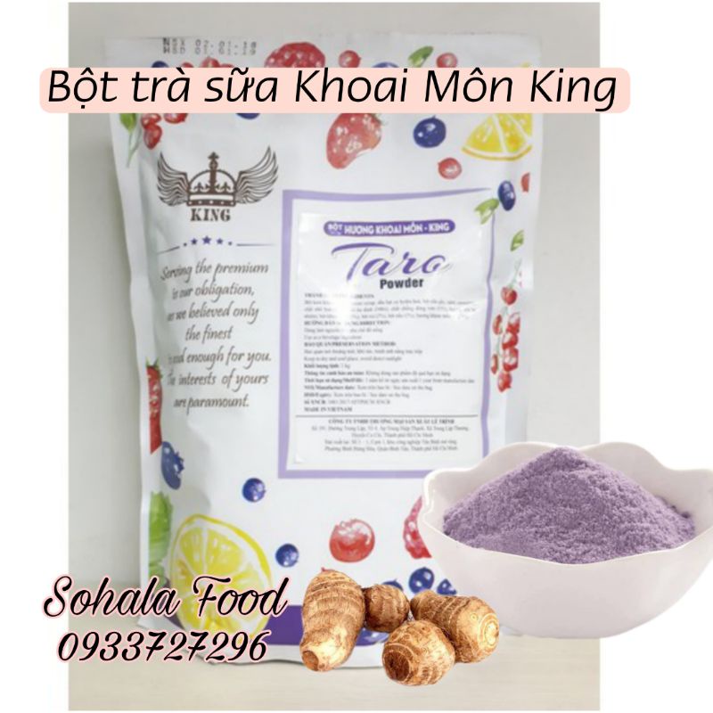 Bột trà sữa Khoai môn / Socola King 1kg