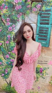 Đầm hoa vintage