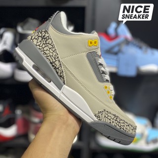 Giày sneaker | giày bóng rổ - jordan 3 cool grey - bản 1:1 .