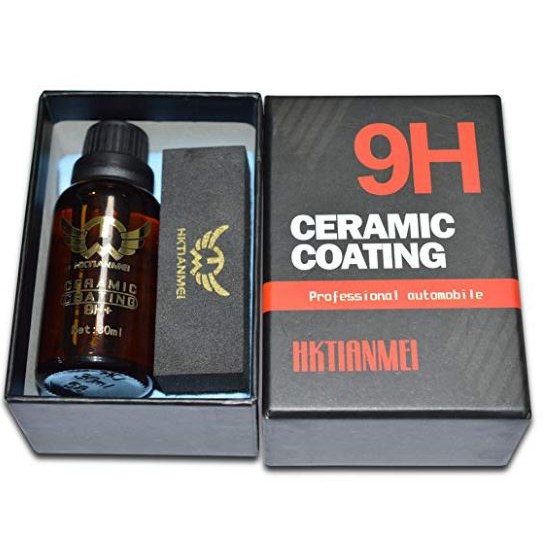 Dung dịch phủ bóng Ceramic Coating 9H HKTIANMEI 30ml cho xe hơi ô tô giá rẻ chính hãng tphcm