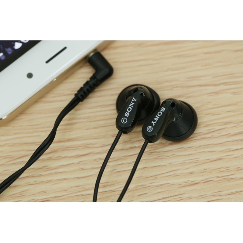 Tai nghe NHÉT TAI Sony MDR-E9LP | FREESHIP | Bộ màng loa 13,5 mm - Dây 1,2 m - Jack cắm 3.5mm - Miếng đệm tai