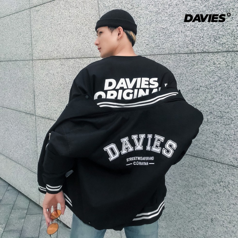 Áo khoác nam bomber kaki Daviesism - Áo khoác local brand Davies.