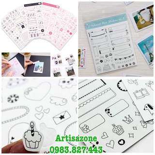 Sticker sinh nhật - Bộ 06 tờ