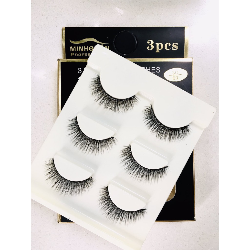 Mi Chồn, Mi Giả 3D Cao Cấp 3PCS Glam Volume Sexy