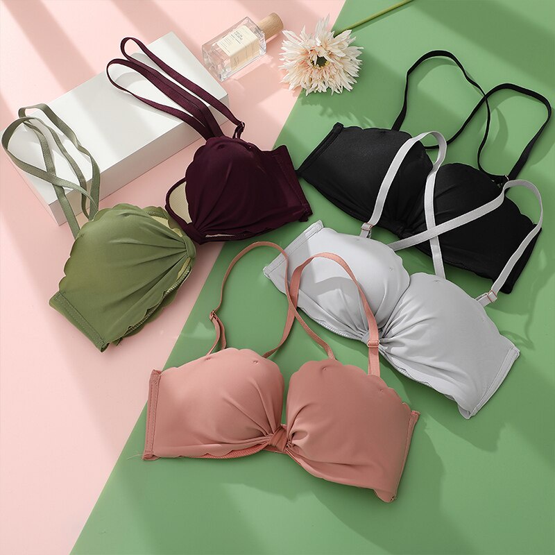 Áo Lót Nâng Ngực Cổ Chữ V Khoét Sâu Có Đệm Mút Nâng Ngực Thời Trang Quyến Rũ Cho Nữ | BigBuy360 - bigbuy360.vn