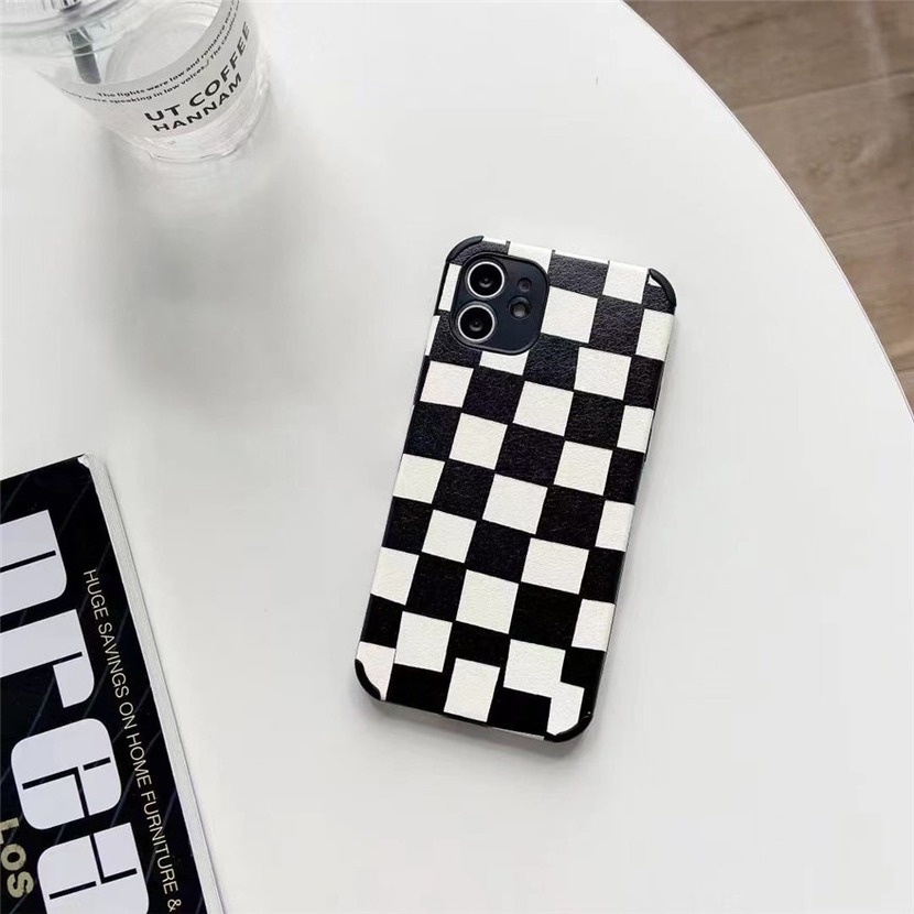 Ốp điện thoại dẻo họa tiết sọc ca rô thời trang cho IPHONE 13 12 11 PRO MAX SE 2020 X XR XS MAX 7 8 6 6S PLUS | BigBuy360 - bigbuy360.vn