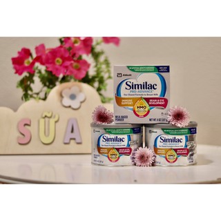 Sữa bột Similac Pro Advance HMO hộp mini dùng thử 198g lon bé (hàng Mỹ có bill đi air)