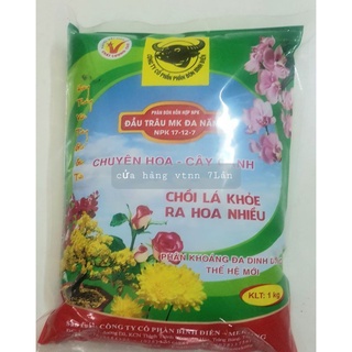 Phân NPK 17.12.7 đa năng 1ký