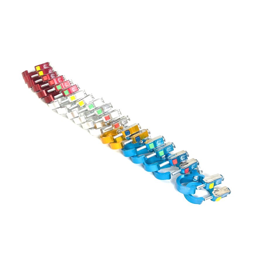 Cặp Móc treo đồ CNC trên xe máy kiểu bấm bật Greennetworks