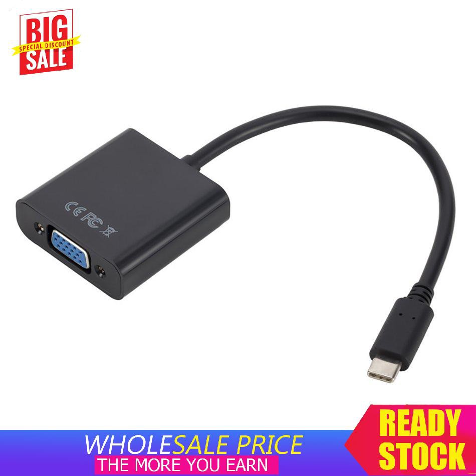 Cáp Chuyển Đổi Usb 3.1 Type C Sang Vga | BigBuy360 - bigbuy360.vn