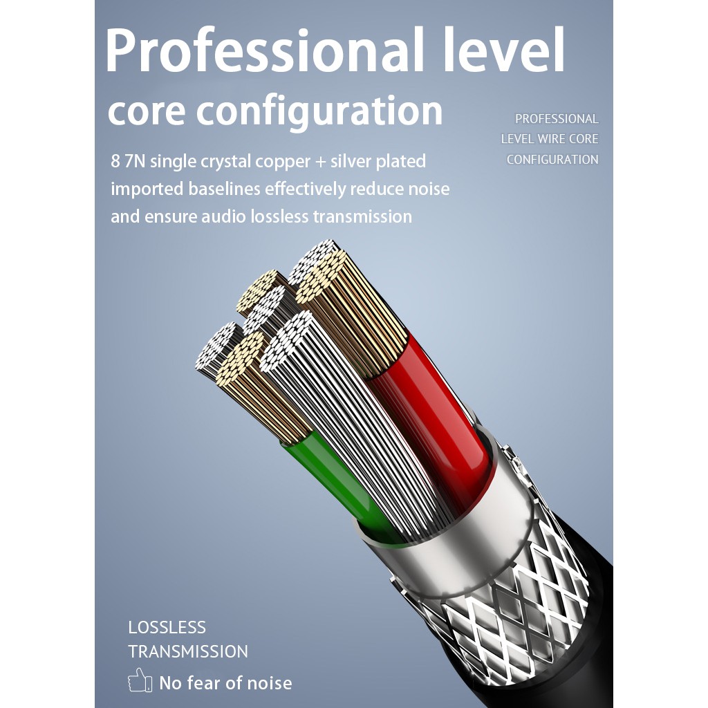 Tai Nghe Nhét Tai Jack 3.5mm Âm Thanh Siêu Trầm Có Micro Chống Ồn Chuyên Dụng