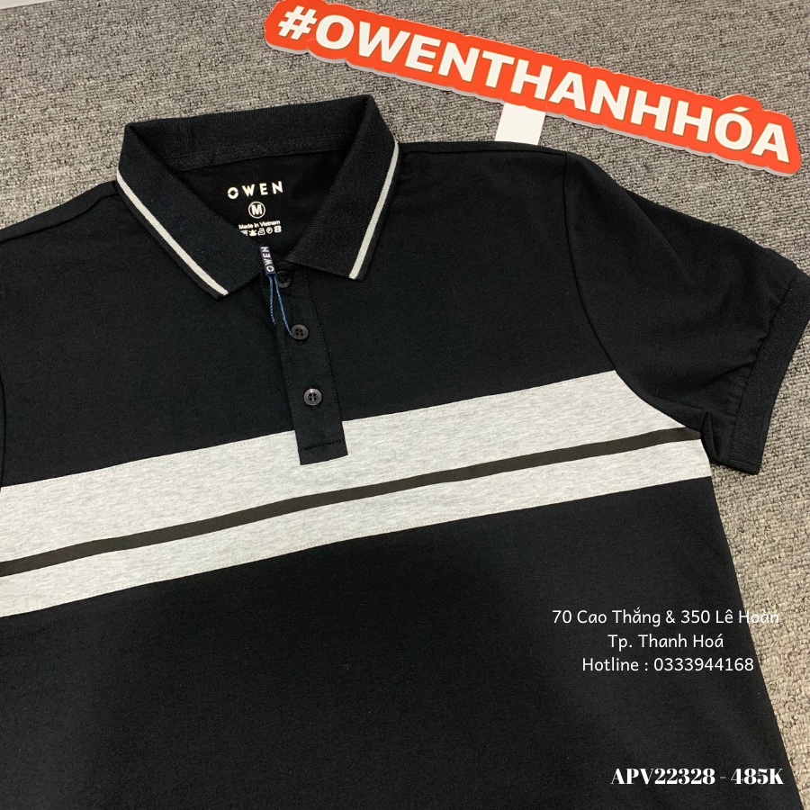 Áo polo ngắn tay Owen  - HÀNG MỚI VỀ - APV22328