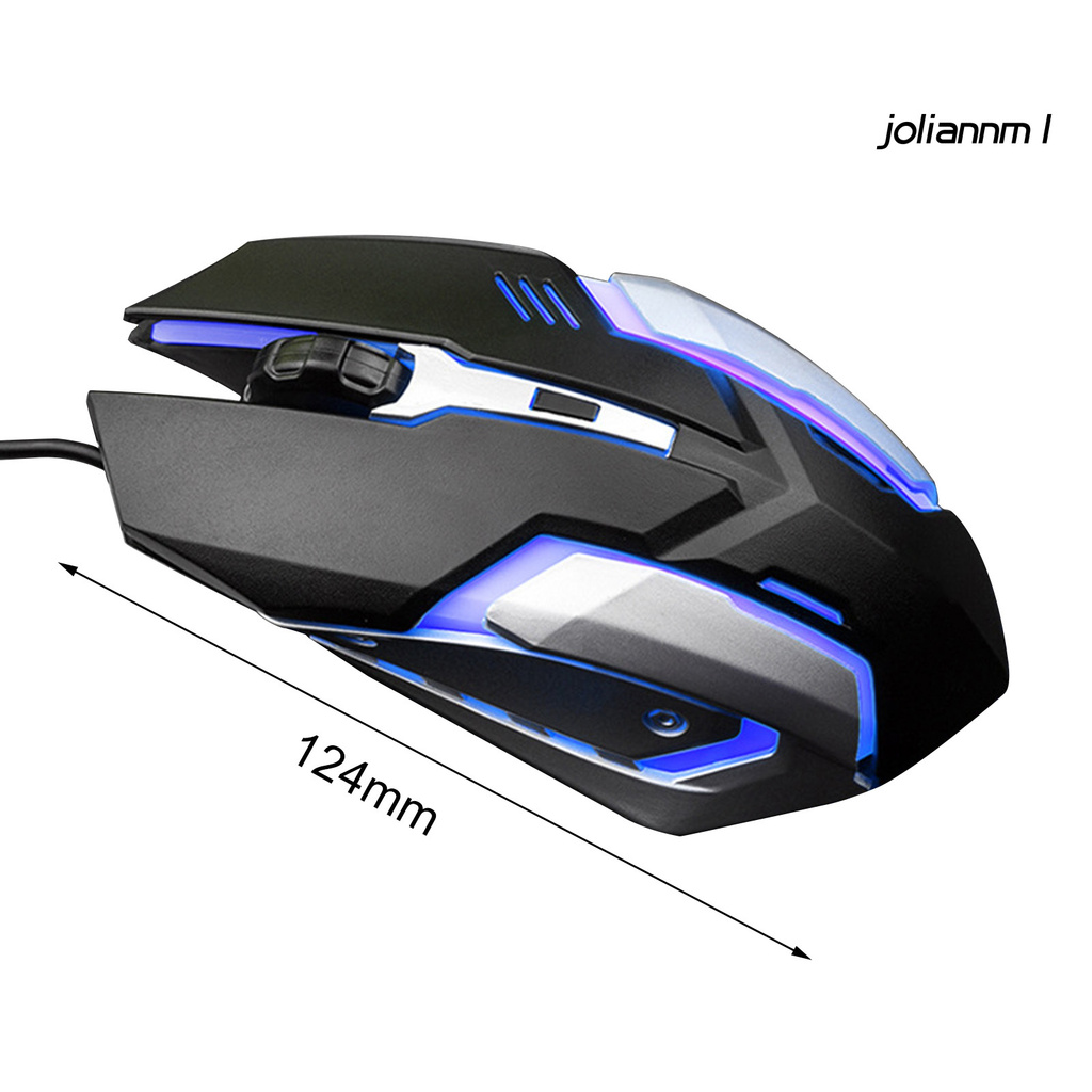 Chuột Quang Gaming Jolian M6 Có Dây Usb Chống Trượt Phát Sáng Cho Máy Tính Laptop | BigBuy360 - bigbuy360.vn