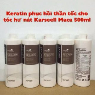 KEM HẤP KERATIN PHỤC HỒI TÓC TÓC KARSEELL Ý 500ML