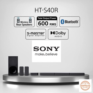 Dàn Âm Thanh Sony HT-S40R 5.1 600W (Bảo hành 12 Tháng – Hàng chính hãng )