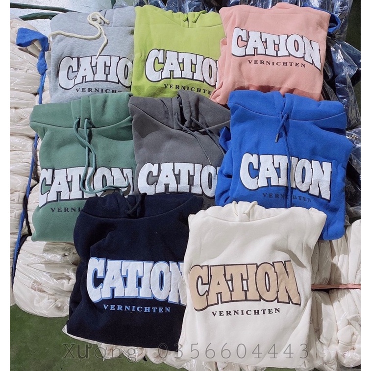 [ Rẻ vô địch ] Áo hoodie nỉ form đại mũ hai lớp - Carton
