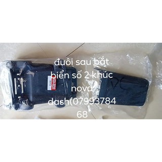Đuôi sau bắt biển số 2 khúc nova dash