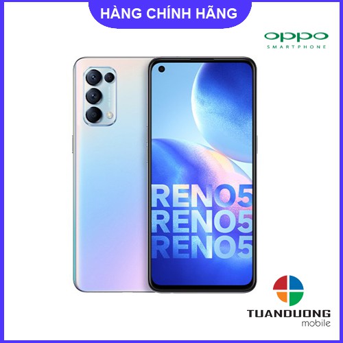 Điện thoại OPPO Reno5 8GB/128GB - Hàng Mới Nguyên Hộp - Bảo Hành Chính Hãng | BigBuy360 - bigbuy360.vn