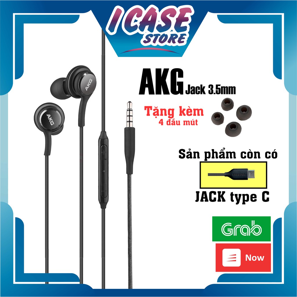 Tai Nghe Nhét Tai Samsung AKG S8/S9/S10/Note10/S20/Note20 1 Đổi 1 Tháng 3