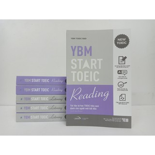 Sách - Lẻ/Combo YBM Start TOEIC Reading + YBM Start TOEIC Listening - Dành cho người mới học TOEIC