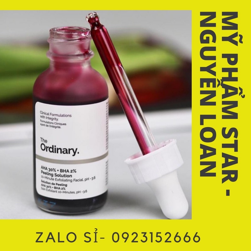 Serum The Ordinary AHA 30% + BHA 2% Peeling solution