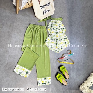 set yếm lụa thiết kế