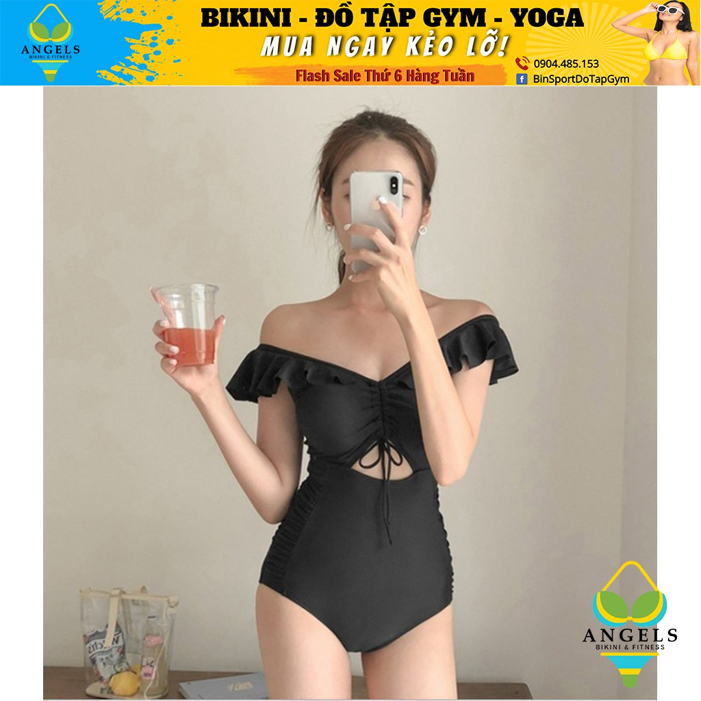 Bikini,Bộ Đồ Bơi Body Trễ Vai Đen,Hàng Nhập Đủ Size M L XL, BHN014 | WebRaoVat - webraovat.net.vn