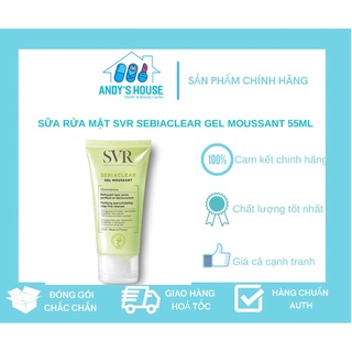 Sữa Rửa Mặt SVR SebiaClear Gel Moussant 55ml