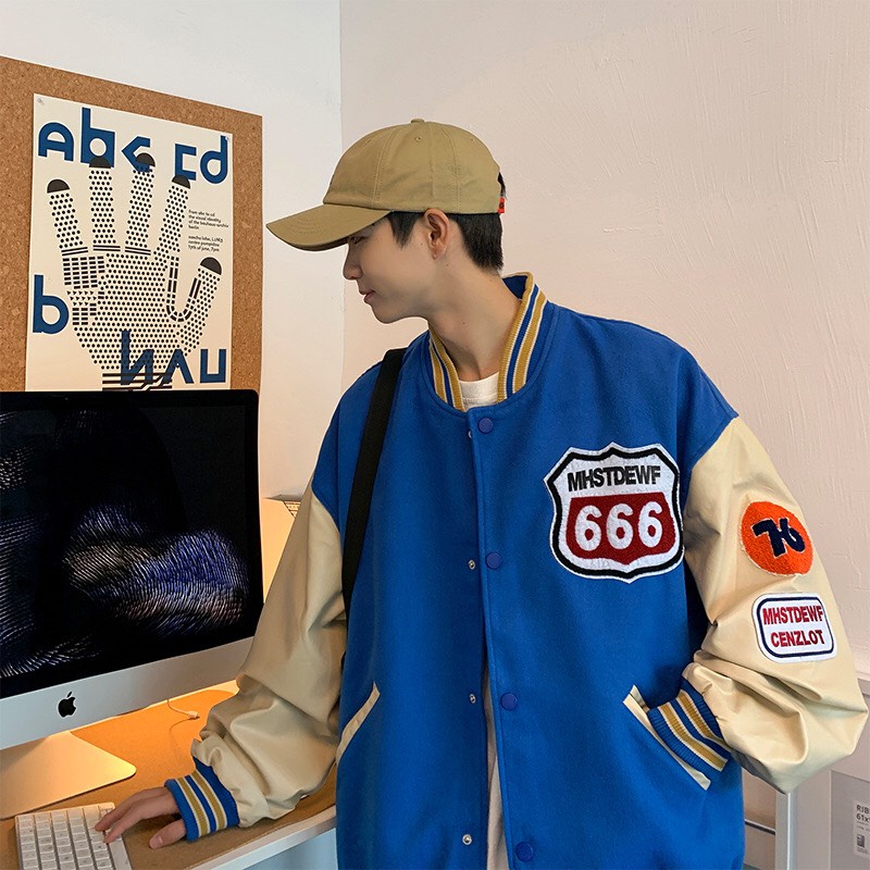 Áo khoác bomber jacket nam