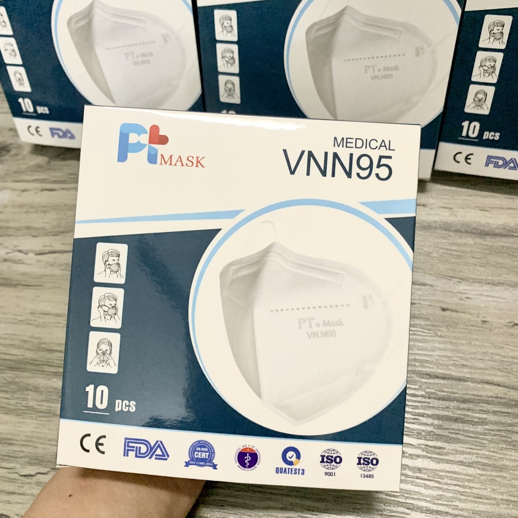 Hộp 10 Khẩu Trang VN95 KHÔNG VAN