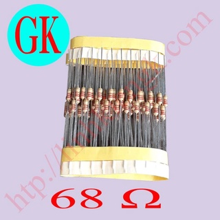 Điện trở 68 ôm 1/4w