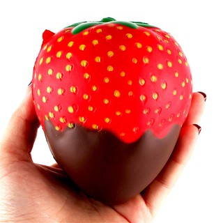 Đồ chơi Squishy dâu tây chậm tăng siêu mềm squishy