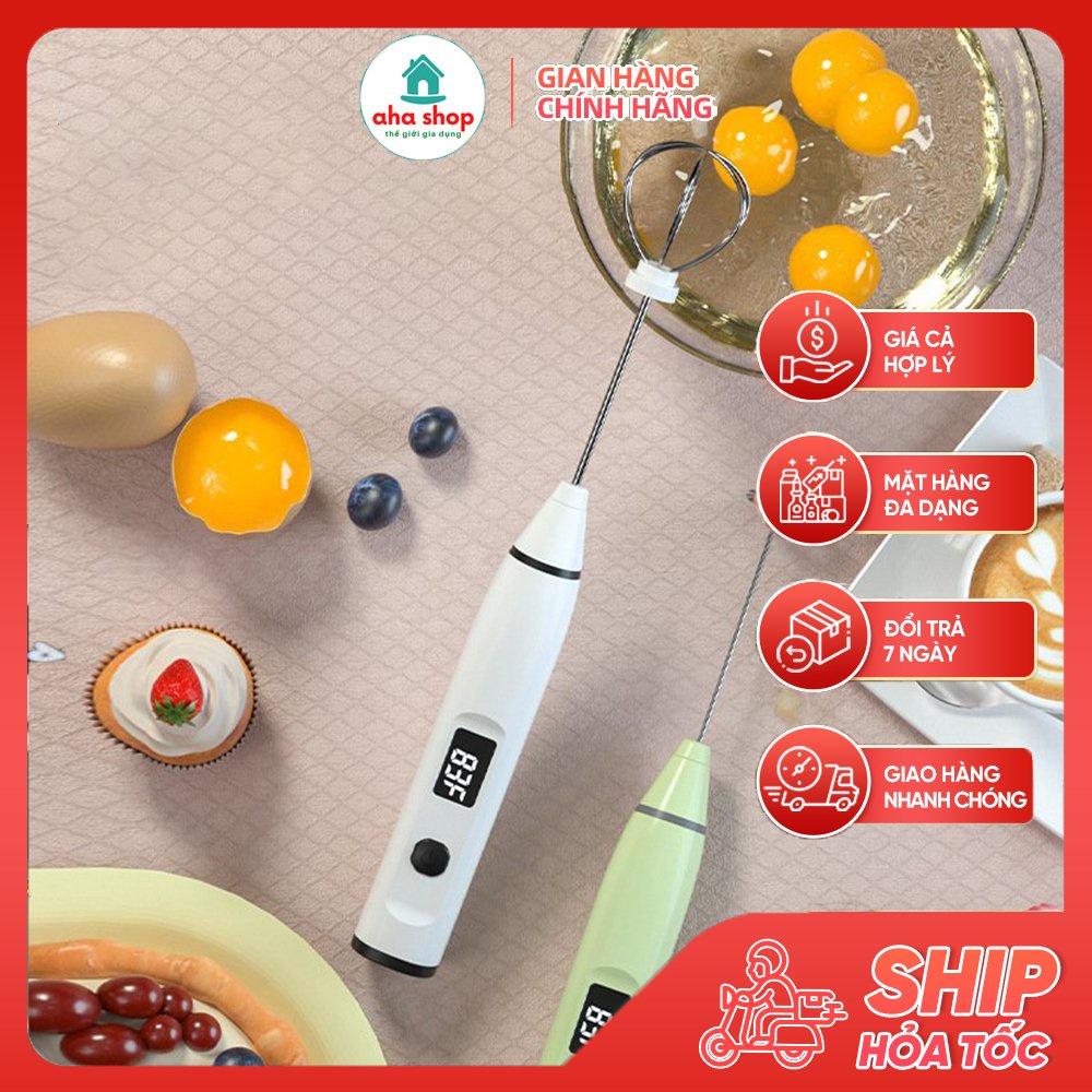 Máy đánh trứng cầm tay KAIYUN , máy khuấy cà phê , tạo bọt , công suất 150w