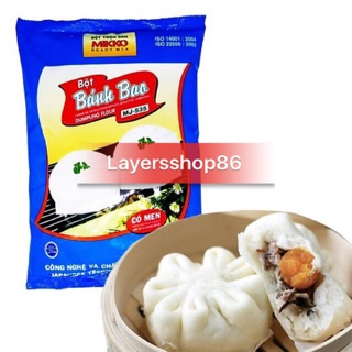 1kg Bột bánh bao miko trộn sẵn có men loại 1
