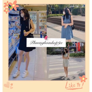 ⚡️⚡️ Váy Ba Lỗ Khủng Long Nữ [FREESHIP] 🌸 Đầm thun tanktop dáng suông sporty thể thao năng động cá tính Ulzz