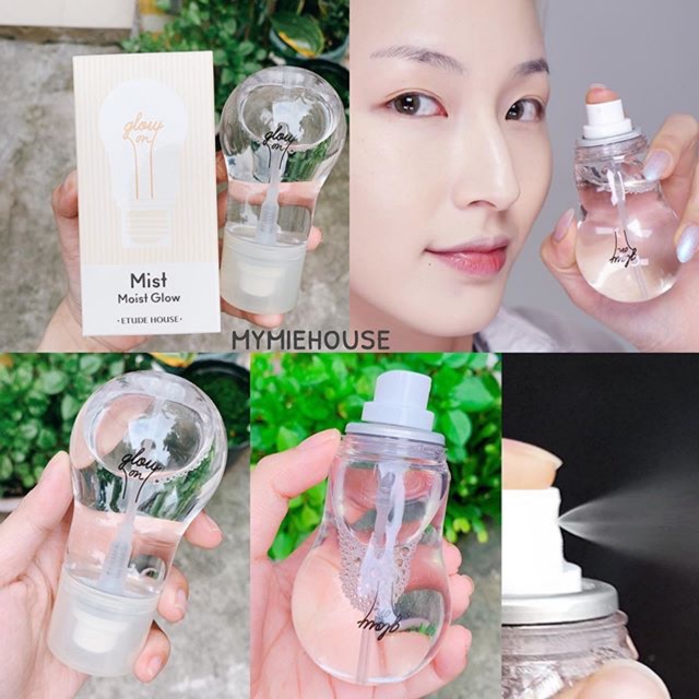 XỊT KHOÁNG ETUDE HOUSE GLOW ON MIST