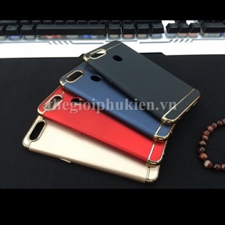 Ốp lưng 3 mảnh plastic cho oppo f9 cao cấp