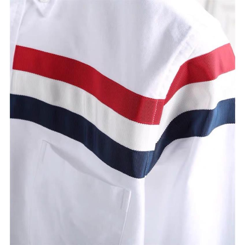 Sơ Mi Viền Vai 3 Màu