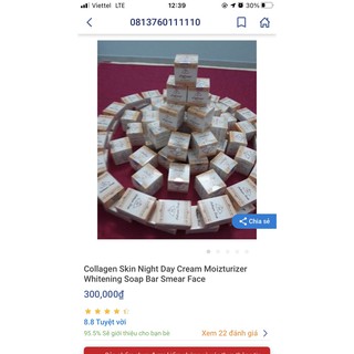 (CB2) BỘ KEM COLLAGEN PLUS VIT E + tặng kèm cục soap