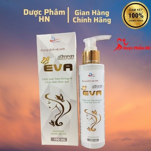 Dung dịch vệ sinh nam nữ Davi Eva DuocPhamHn92 chiết xuất trầu không cùng 6 loại thảo dược quý