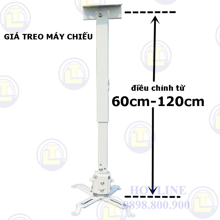 GIÁ TREO MÁY CHIẾU ĐA NĂNG 120CM