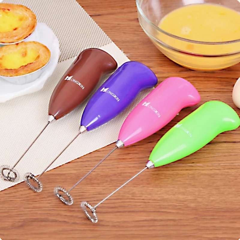 Máy Đánh Trứng Tạo Bọt Cà Phê Cappuccino Mini Cầm Tay Tiện Lợi