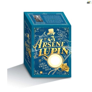 Sách - Box set Arsène Lupin -Siêu trộm hào hoa