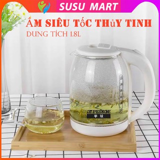Ấm Siêu Tốc Thủy Tinh – Ấm đun nước siêu tốc ChangHong 1,8l trong suốt nqs nqs