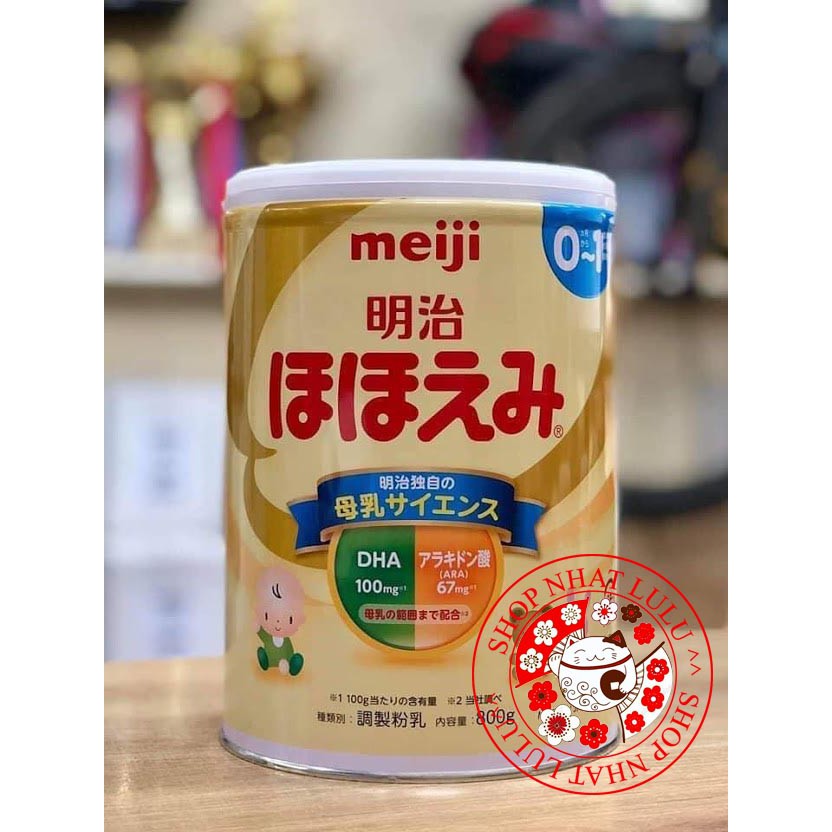 Sữa Meiji 0-1 800g ( Hàng nội địa Nhật Bản)